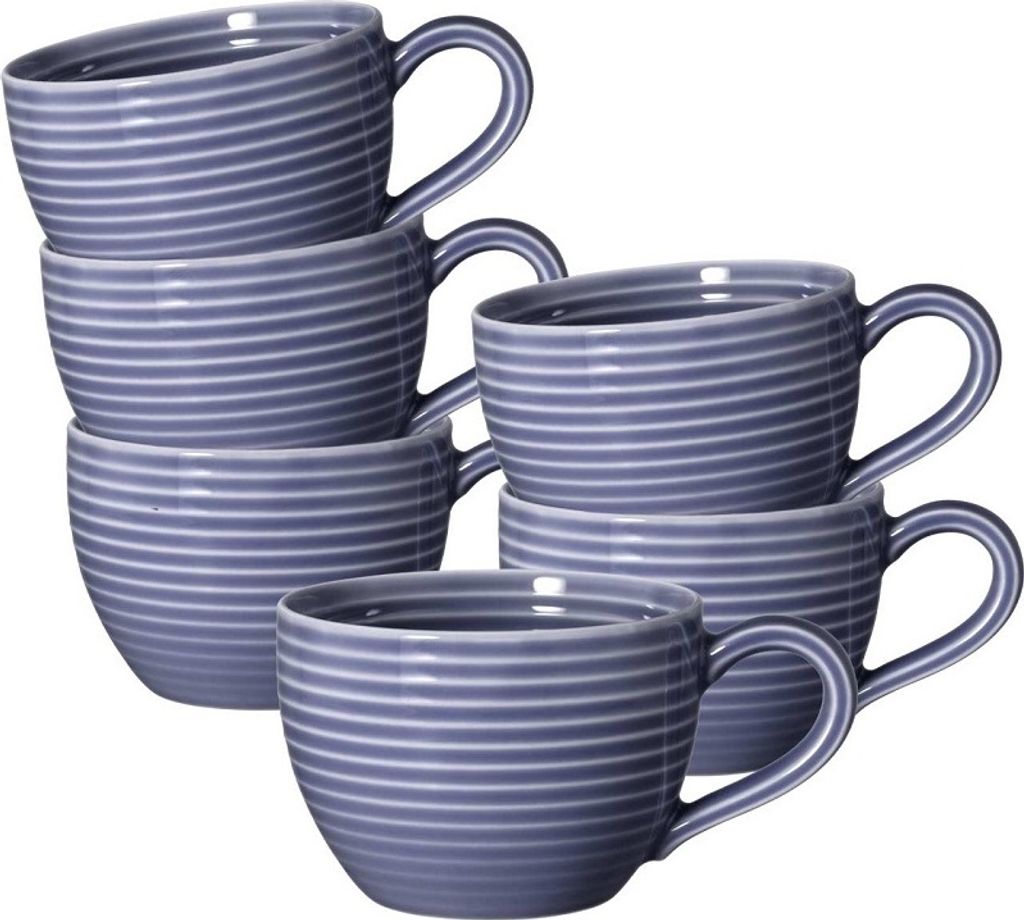 Seltmann Weiden Beat Fliederblau Espressoobertasse 0,11 l 6er Set