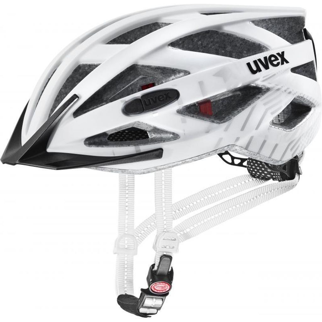 Uvex City I-VO Helm weiß-schwarz matt größe 52-57 cm Produktbild 