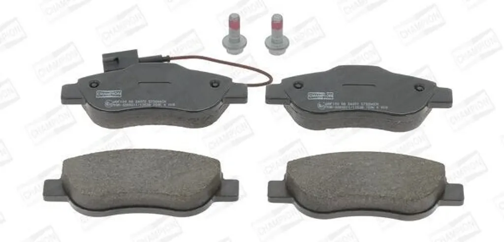 Kit freinage pour Fiat 500 et Panda : Plaquettes Champion 573266CH Pro