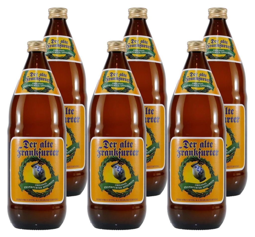 Der alte Frankfurter Äpfelwein (6 x 1,0L) Produktbild 