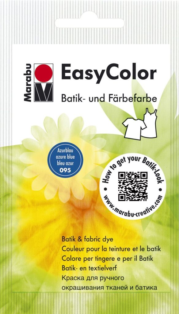 Marabu 173522095 Batika a farbivo "EasyColor" 25 g azúrovo Obrázok produktu 
