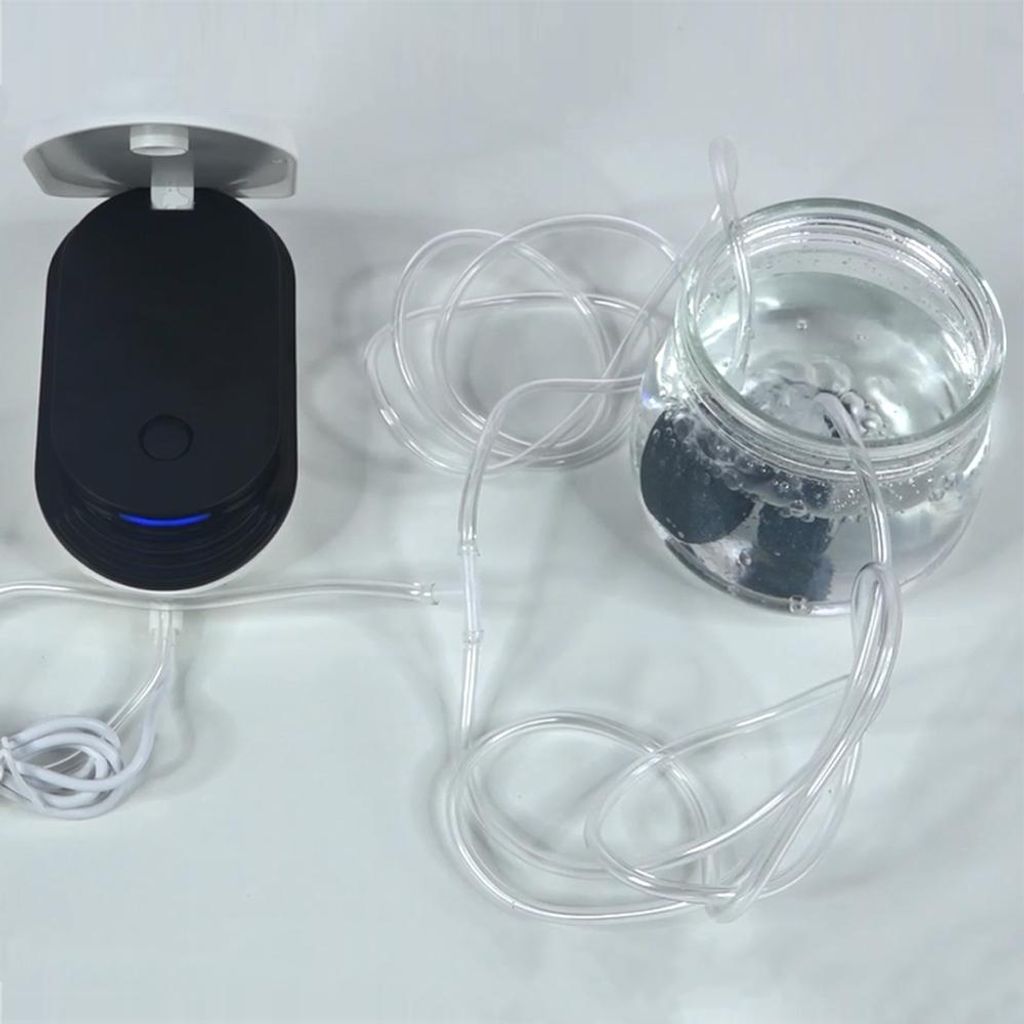 Solarstrom-Sauerstoffpumpe Aquarium-Sauerstoffbelüfter Teichbelüfter Luftpumpe Fischbelüfter Aquarium-Luftpumpe mit Aquarium-Sauerstoffröhre Lu...