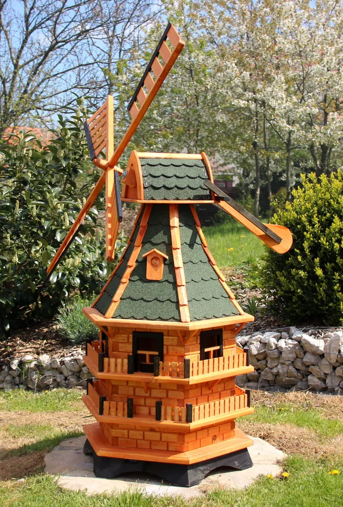 Moulin à vent de 1,50 m avec Traitement Anti-UV Vert Type 21.1