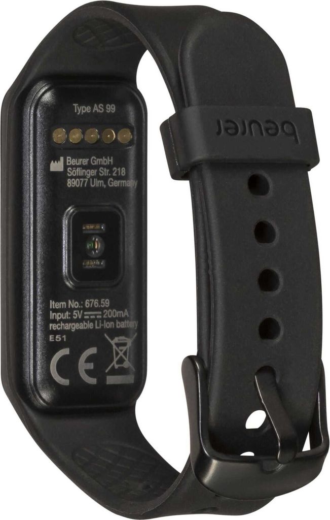 Beurer Aktivitätssensor AS99 Pulse Bluetooth, Farbe:
