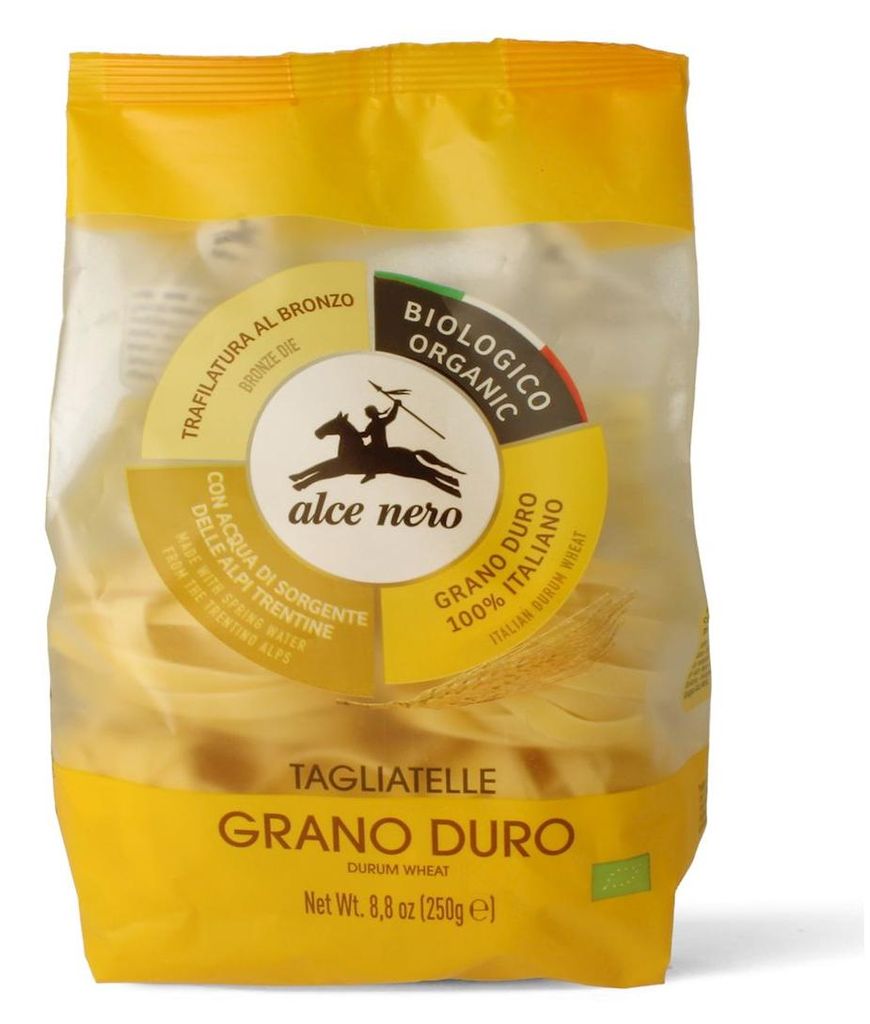 MAKARON (SEMOLINOWY) GNIAZDA TAGLIATELLE BIO 250 g - ALCE NERO
