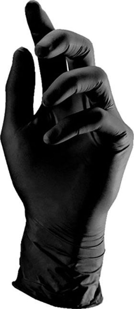 1000 Einweghandschuhe Nitril XL schwarz – puderfrei, latexfrei, unsteril