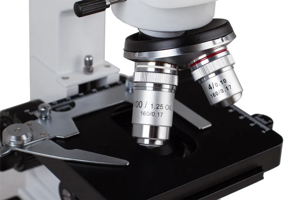 Microscope 1000x avec éclairage LED et mise au point fine - 19