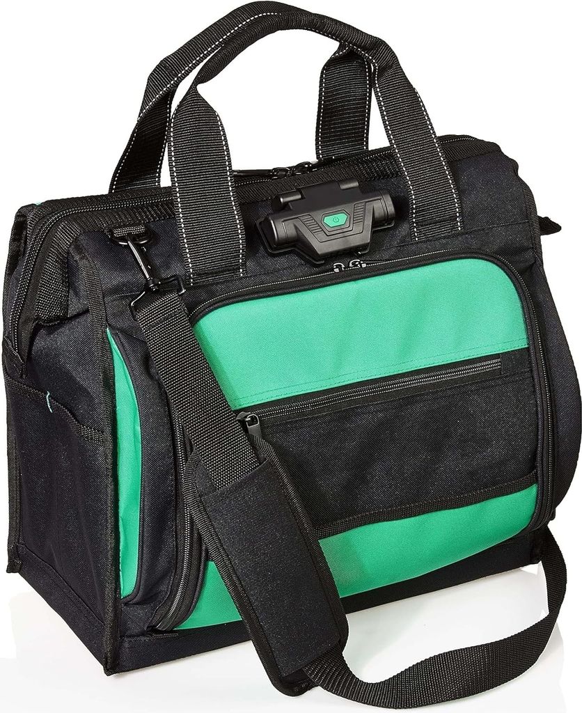 Mustbau beleuchtete Organizer-Werkzeugtasche für Bohrer, Bits, Schraubendreher
