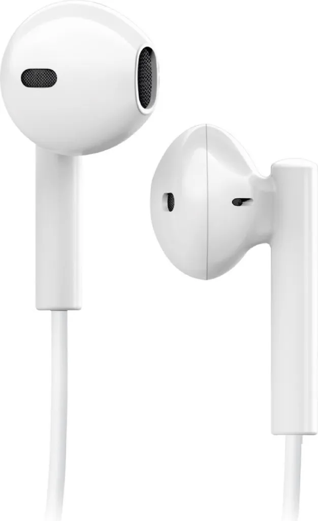 Écouteurs Lightning iPhone Blancs SBS Studio Mix 105 sans Adaptateur