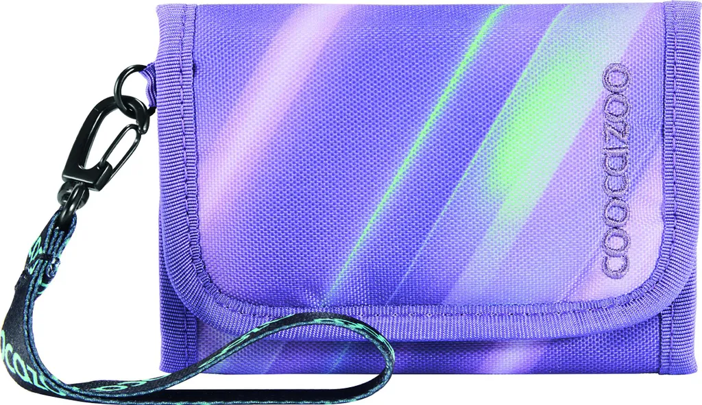 Coocazoo Wallet Arctic Lights Porpora - Portafoglio Scuola Trendy