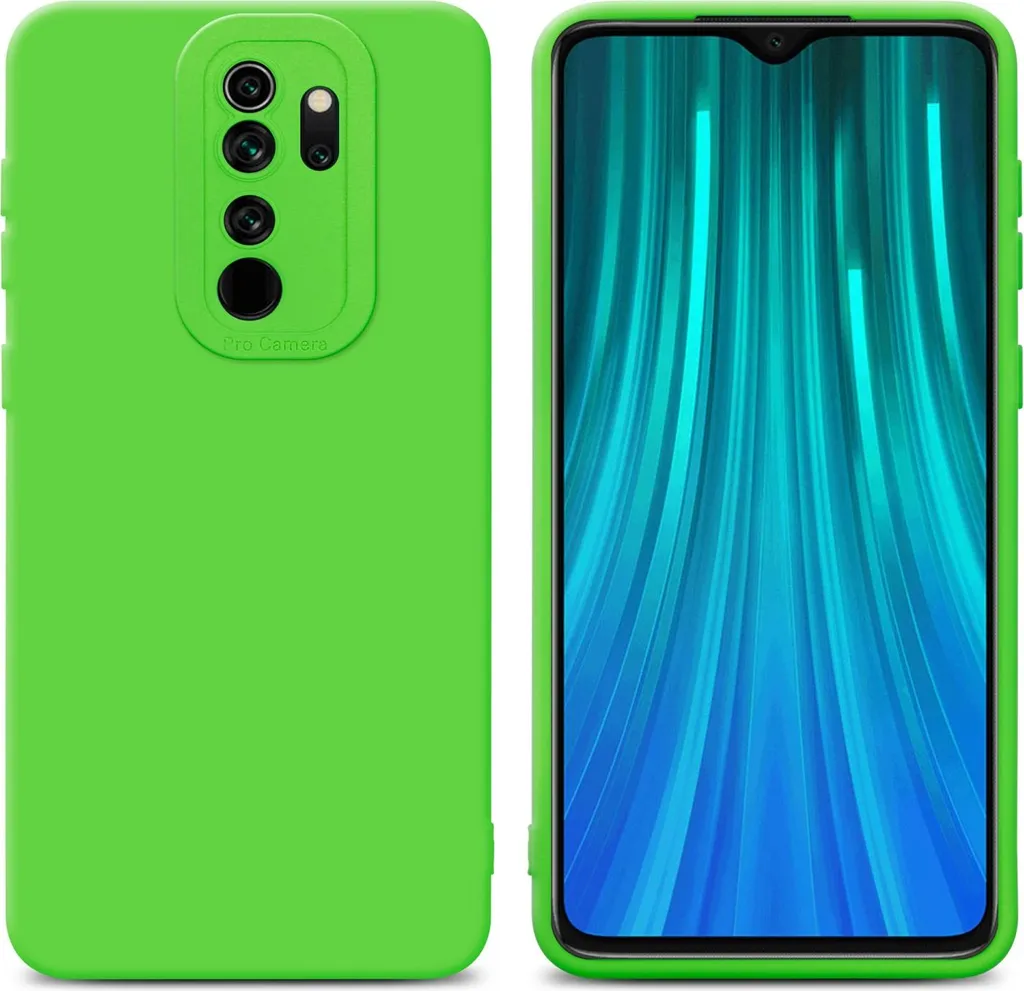 Custodia Cadorabo per Xiaomi RedMi NOTE 8 PRO copertura protettiva in TPU verde custodia in silicone custodia per telefono cellulare