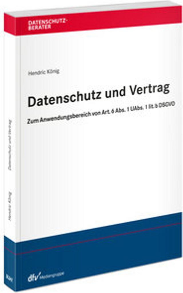 Datenschutz und Vertrag