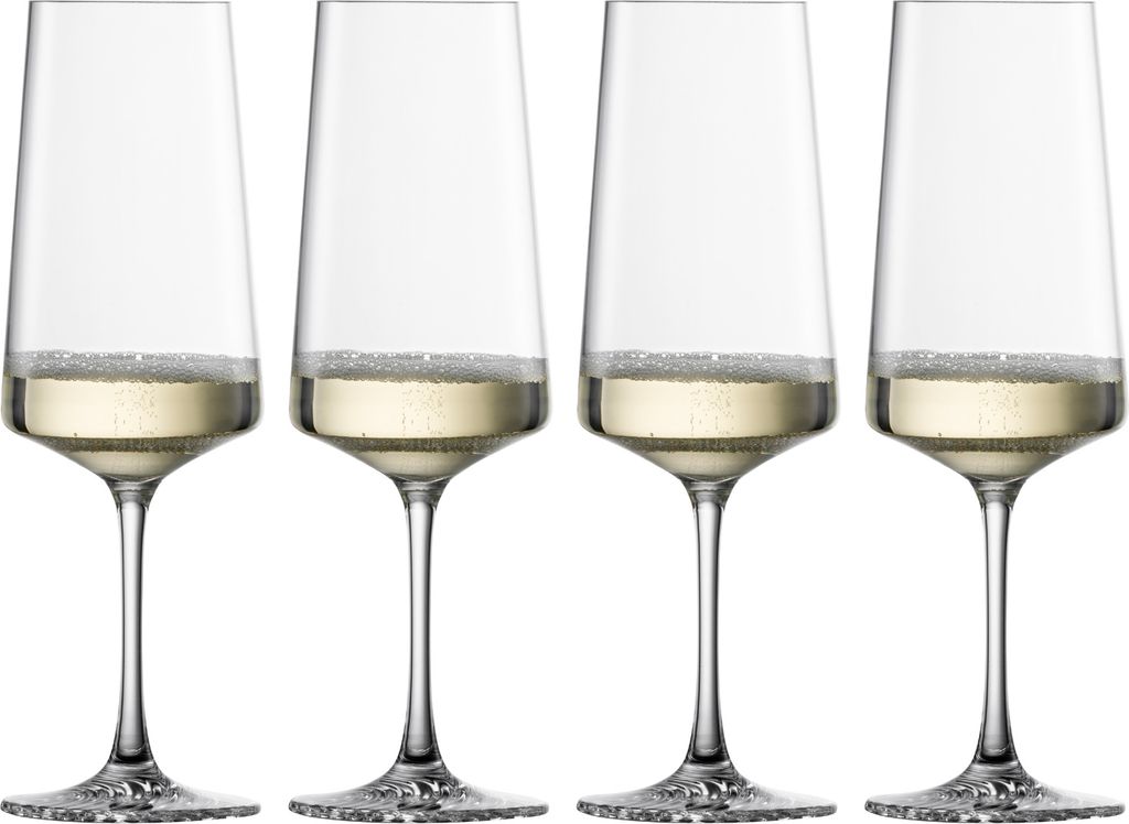 Zwiesel Sklenené poháre na šampanské Echo 395 ml - 4 kusy Obrázok produktu 