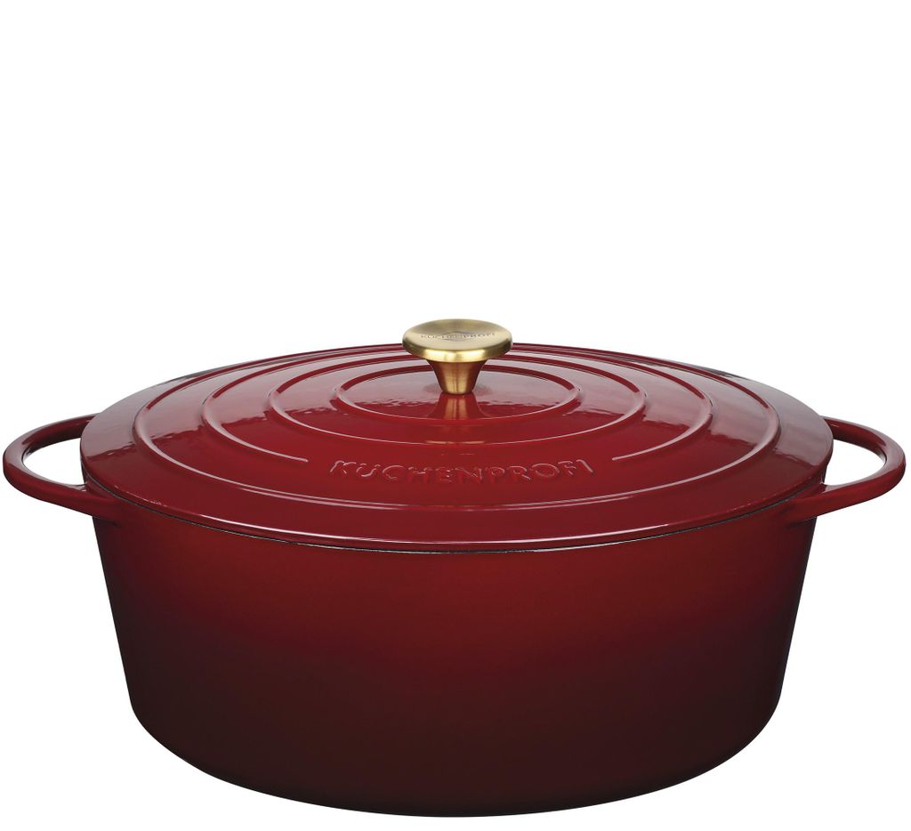 Küchenprofi Bratentopf oval, 35 cm médoc 402000235 4007371073592