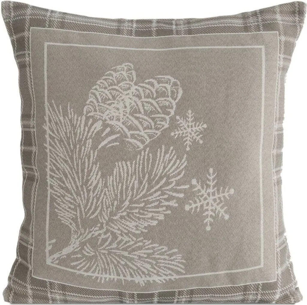 Fodera Cuscino Natalizia Eurofirany Beige 45x45 - Design d'Interni