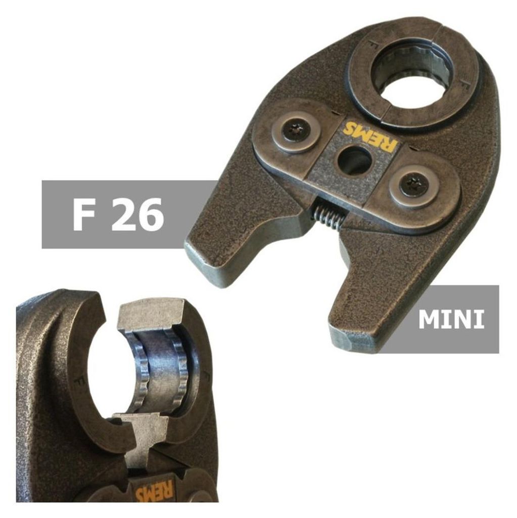 Rems MINI Presszange / Pressbacke - F - Profil, Größe F 26 Produktbild 