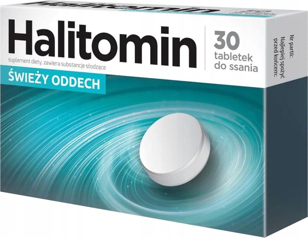 HALITOMIN gegen Mundgeruch MENTHOL THYMIAN Aflofarm 30 Lutschtabletten