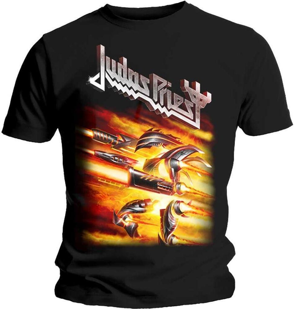 Judas Priest - "Firepower" T-Shirt für Herren/Damen Uni RO2582 (L) (Schwarz)