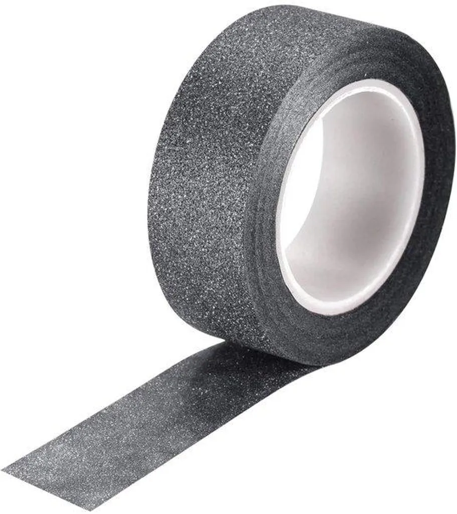 Ruban noir pour décoration de mariage et fêtes, largeur 1,5 cm x 10 m