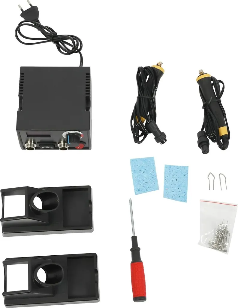 Pirolatore 60W Professionale: Set Pirografia Doppia Punta e 20 Punte