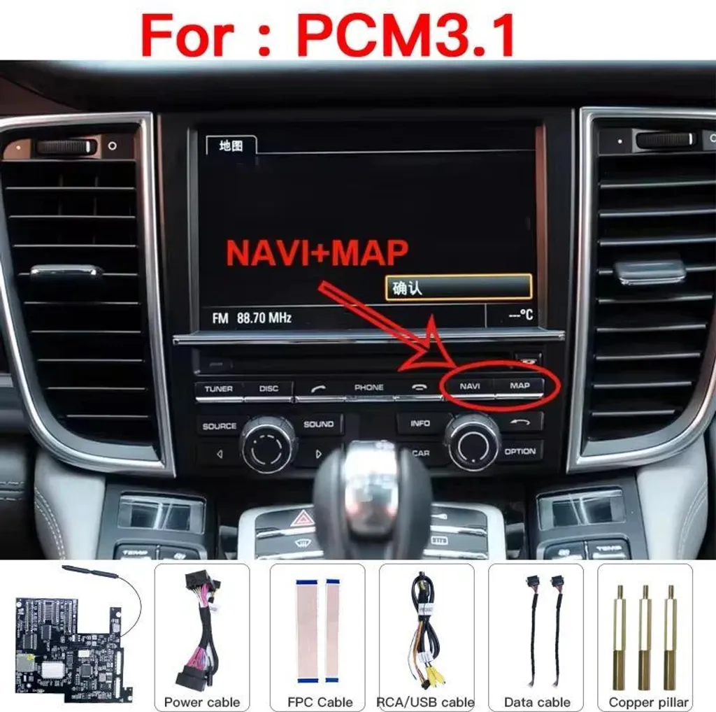 Module CarPlay sans fil PCM 3.1 : navigation GPS Waze et streaming - 2