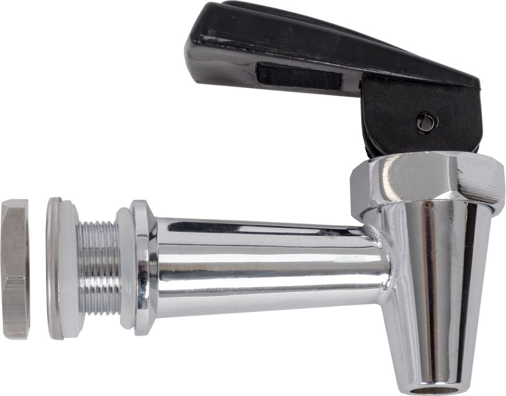 Beeketal Edelstahl Milchkanne inkl. Ablasshahn, Variante:BMK-40A