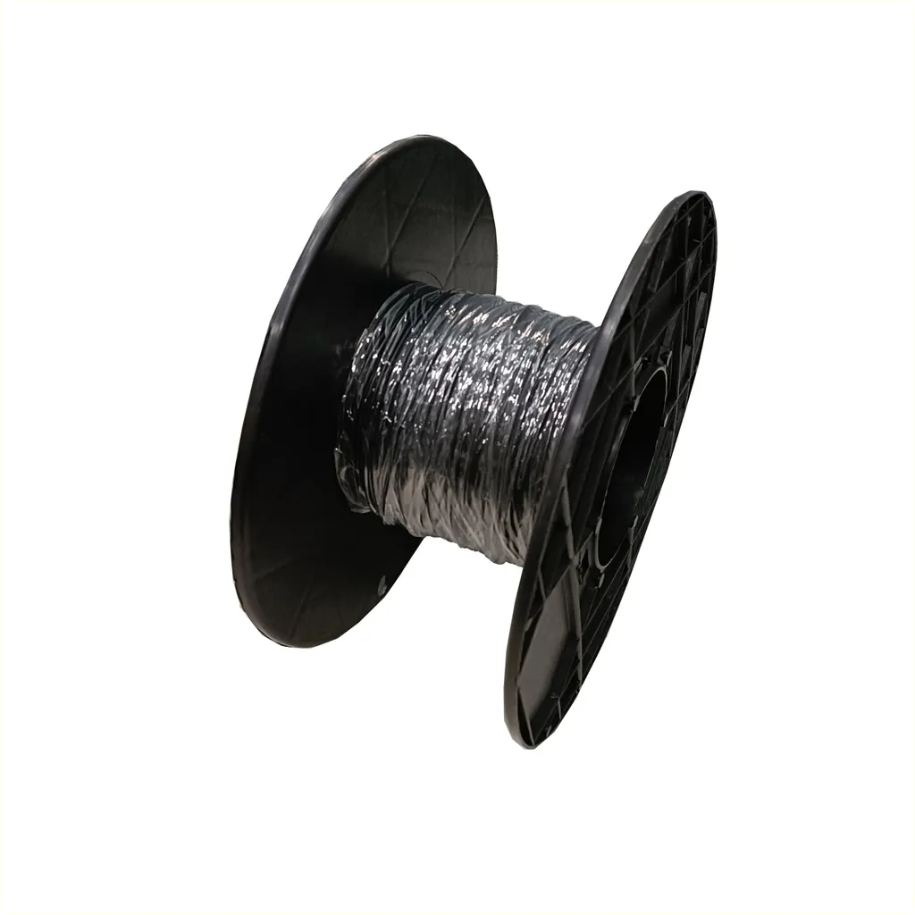 Fil électrique noir 1mm 30m pour montage de lampes et petits travaux