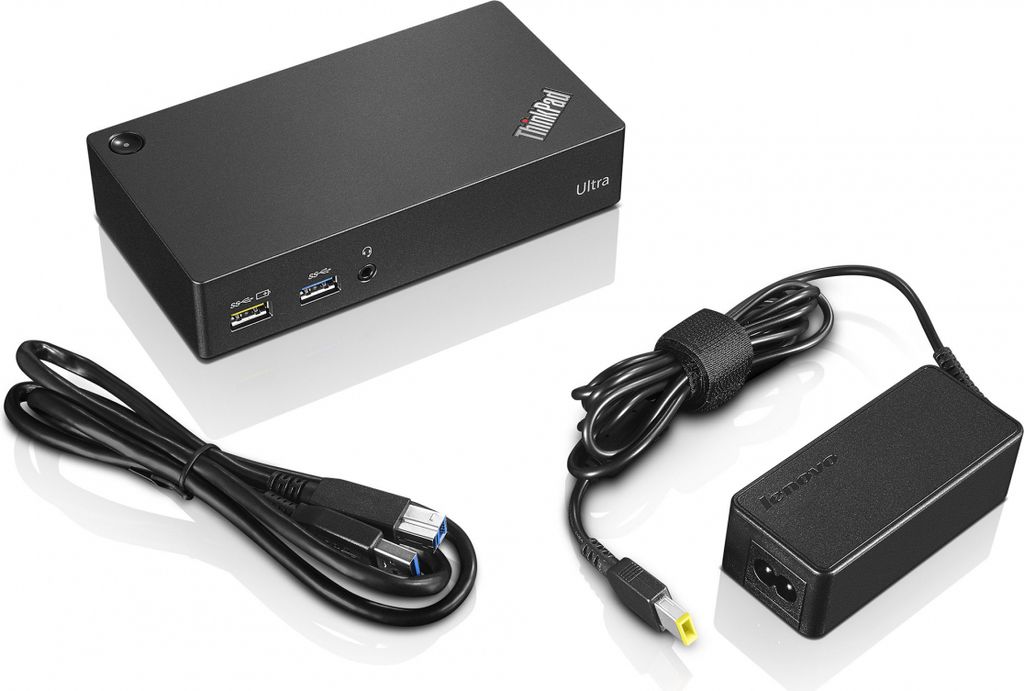 Lenovo Thinkpad Ultra Dock USB 3.0 DockingStation Type 40A8 mit Netzteil + Kabel
