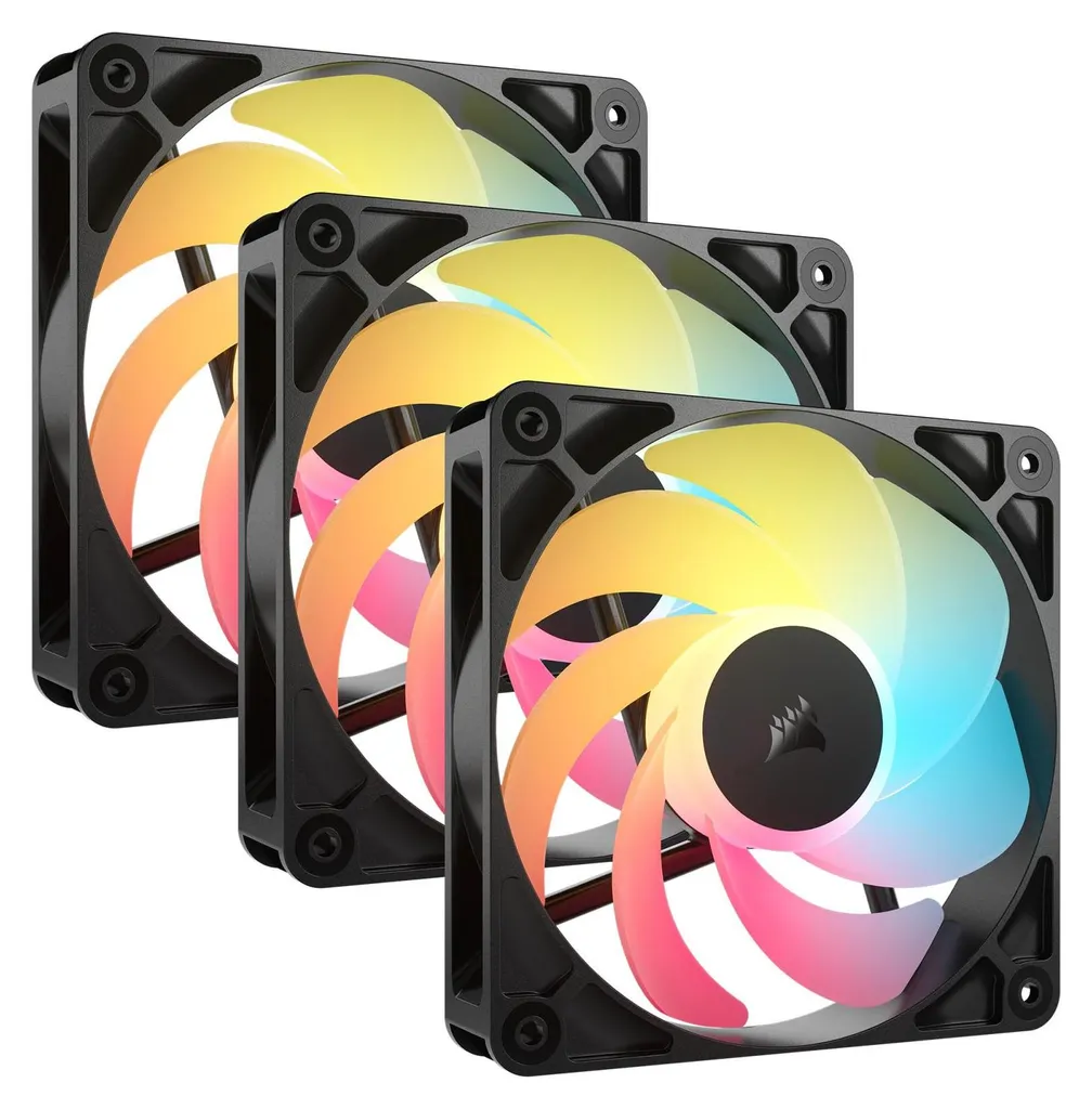 Ventilateur PC ARGB Corsair RS120-R pour Radiateur et Boîtier 12cm