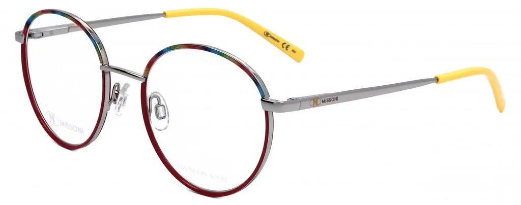Monture de lunettes Missoni 50 mm en acétate haut de gamme