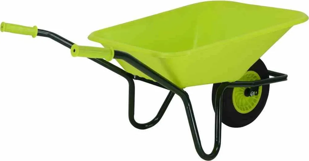 Brouette Ergonomique Fort Lime Fo05178 avec Roue Gonflable et Châssis