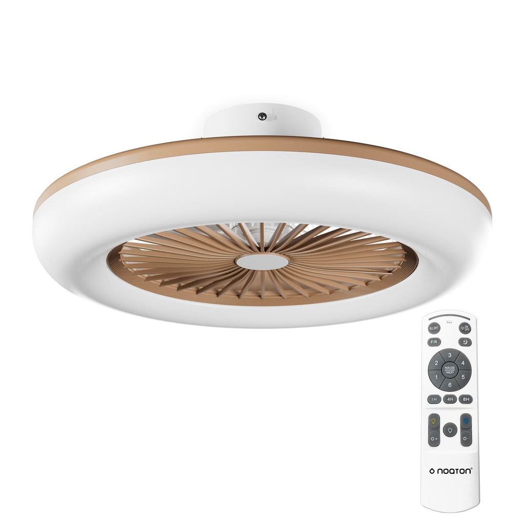 Stropní ventilátor Noaton® 11055G Callisto s osvětlením, Obrázek produktu 