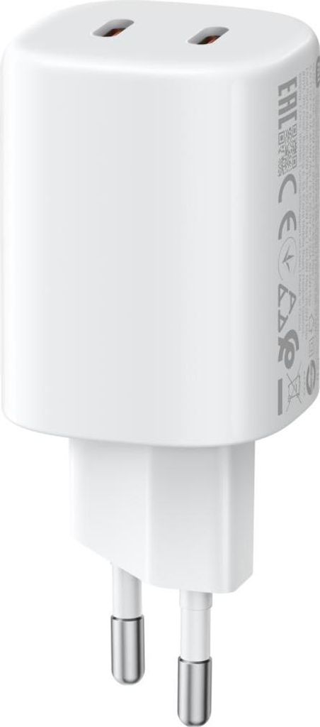 Xiaomi 45W GaN Ladegerät 2x USB-C Travel Charger Weiß