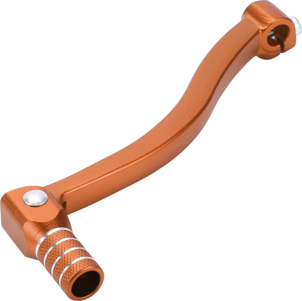 Klappbarer Motorrad-Gangschalthebel Für Kayo T6 Aluminiumlegierung Pedal-Schalthebelarm Orangefarbener Hebel Orangefarbener Kopf