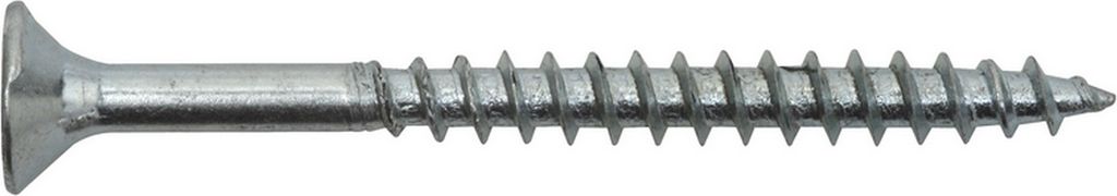 Spanplattenschraube PZ 3 Teilgewinde 6,0 x 180 mm Stahl verzinkt 100 Stück