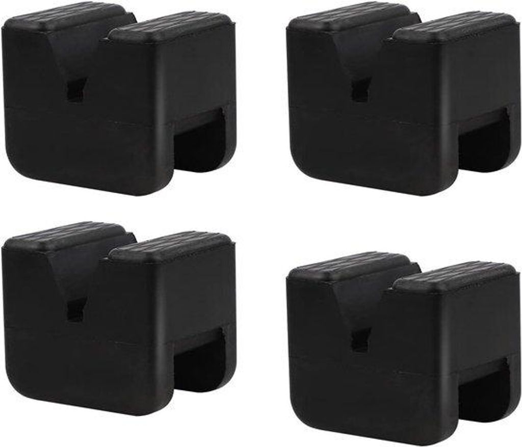 Universalpads für Hebekissen - 4 Stück 60 x 50 x 44 mm - für Hebekissenstützen - universelle Pads für Schutz deines Autos und SUVs