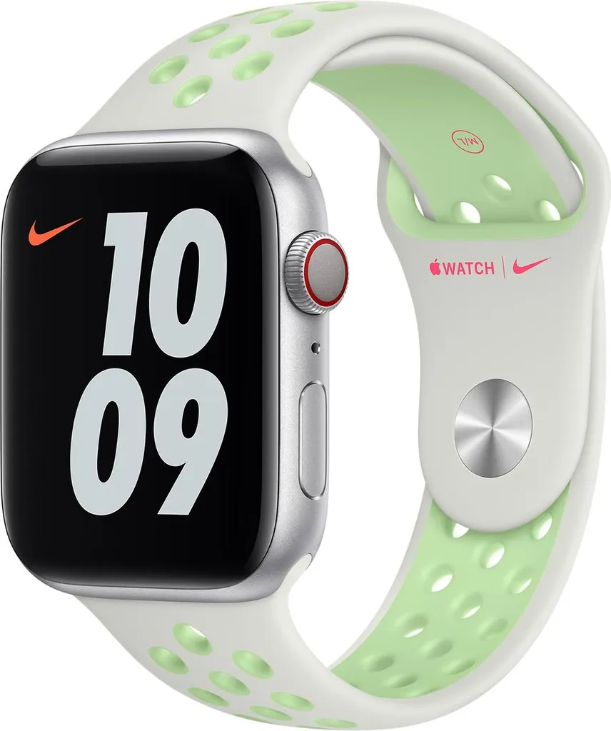 Cinturino Apple Sport MG3W3ZM/A Verde e Bianco - Design Fluoroelastomero
