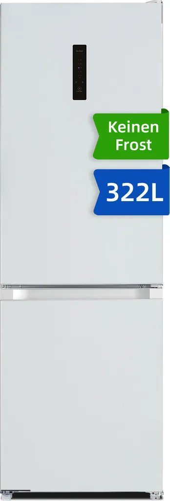 Réfrigérateur Combiné Multi-portes 322L No Frost CHiQ GCB340NEIDW Blanc