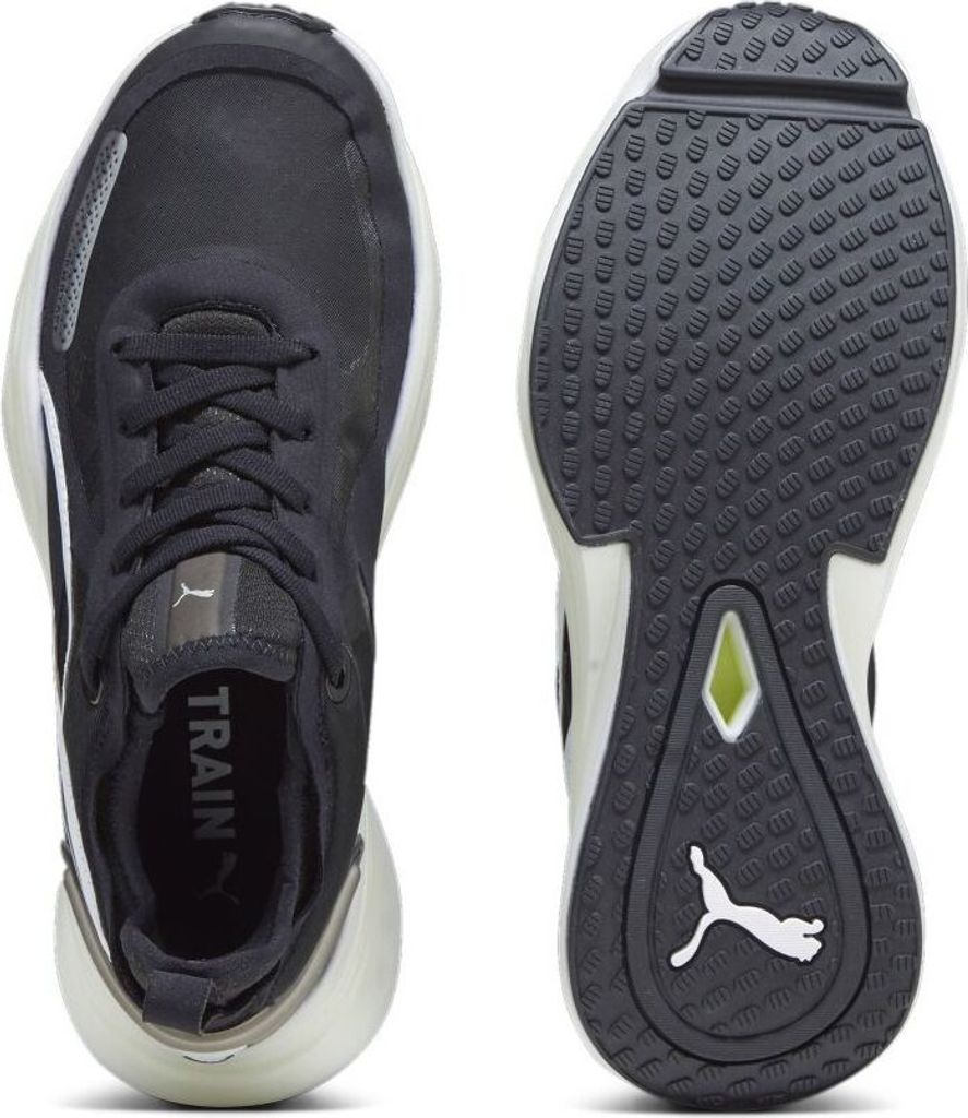 Puma PWR Nitro Squared Trainingsschuhe Damen schwarz hellgelb weiß Gr 42