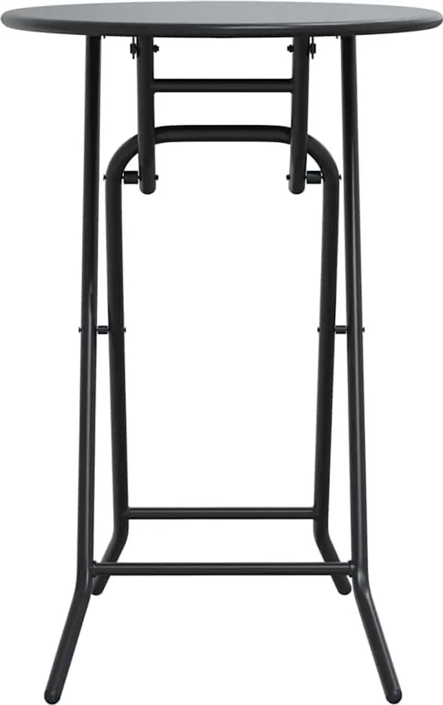 Table de terrasse stable en métal anthracite contre la rouille - 5