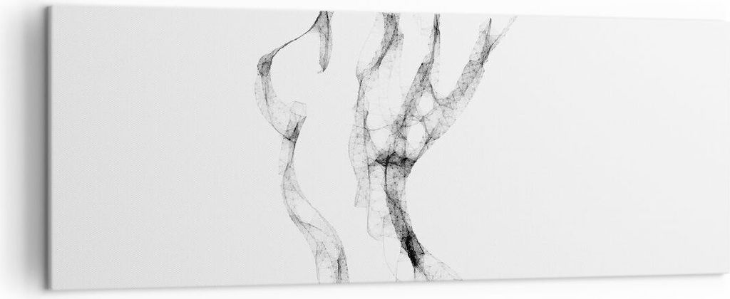 Bild auf Leinwand - Leinwandbild - Einteilig - Frau Körper Nacktheit - 140x50cm - Wand Bild - Wanddeko - Wandbilder - Leinwanddruck - Bilder - Wan...