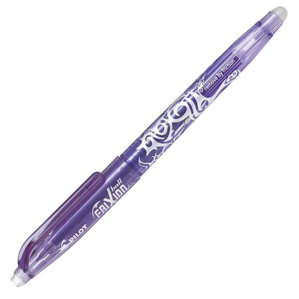 Tintenroller FriXion Ball 0.5 - 0,3 mm violett radierbar. Packung mit 12 Stück