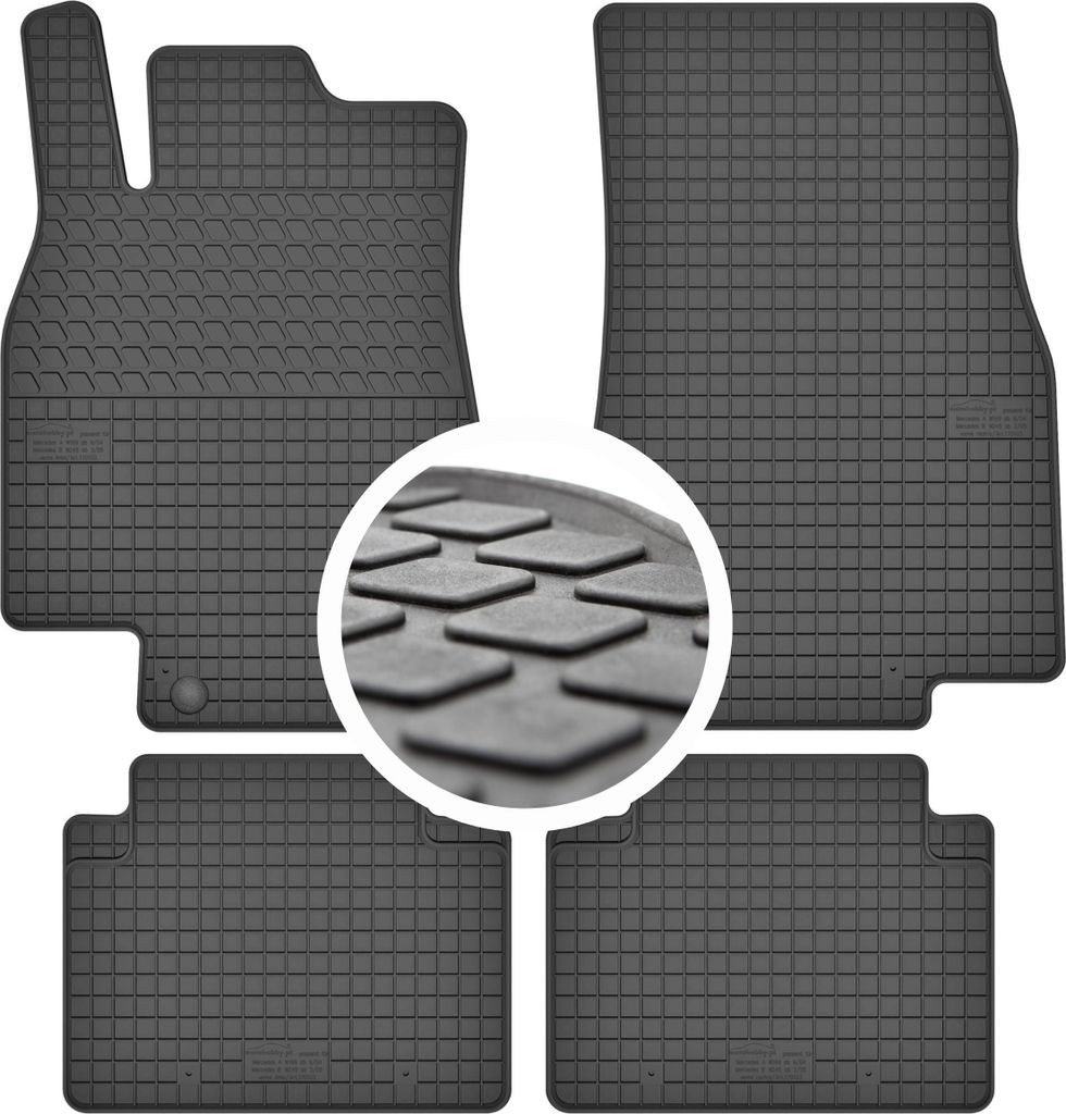 Gumové rohože do auta pro Mercedes-Benz B W245 / A W169 Obrázek produktu 