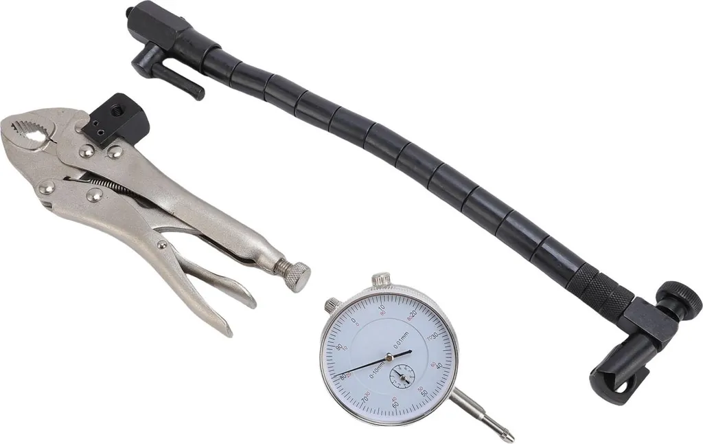 Contrôle du voile de disque de frein auto avec ce kit complet de mesure
