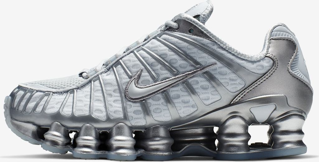 Nike Shox TL "Chrome Pure Platinum", maat: 44 Productafbeelding 