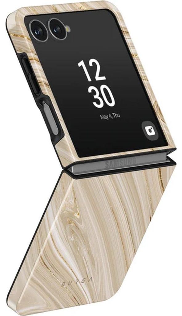 Handyhülle für Galaxy Z Flip7, Burga Tough, Full Glam