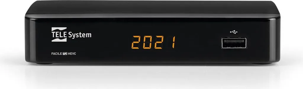 TELE System FACILE Terrestre Full HD Nero