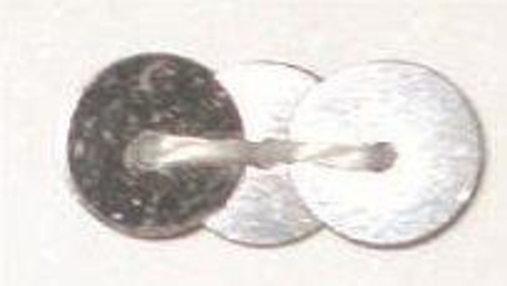 Glorex Paillettenscheiben 6 mm 7 g, silberfarben