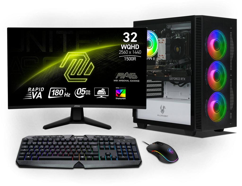 Ryzen Gaming Bundle | AMD Ryzen 7 8700F | Nvidia GeForce Image du produit 