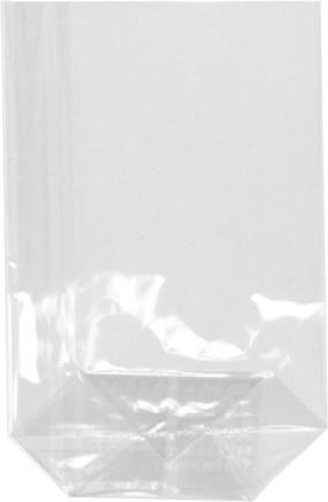 Foliensäcke Kreuzförmig 95 x 160 mm 100 Stück BOPP Transparent Zum Verpacken